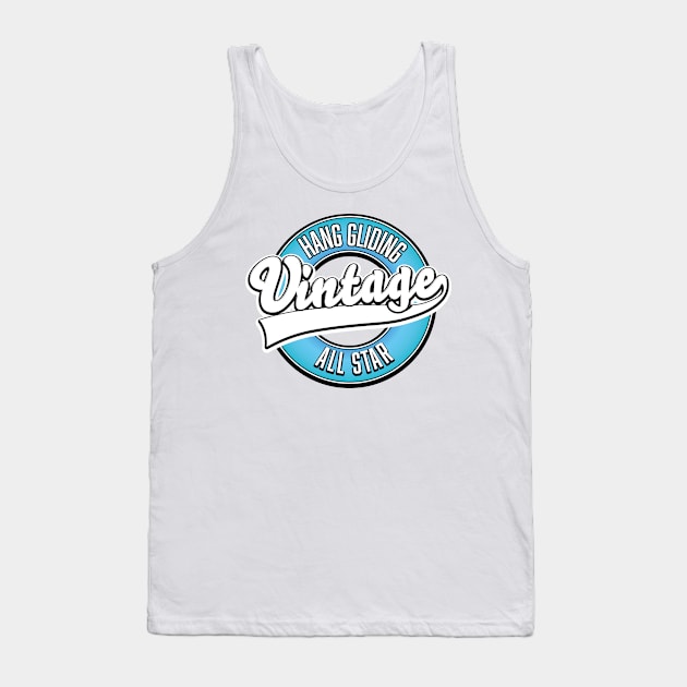 Hang Gliding vintage all star logo Tank Top by nickemporium1